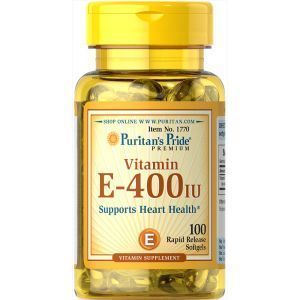 Puritan's Pride Vitamin E-400 IU - 100 Softgels