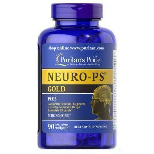 Фосфатидилсерин, Neuro - PS, Gold, Puritan's Pride, 90 капсул