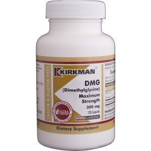 DMG (диметилглицин), Kirkman Labs, 300 мг, 120 капсул