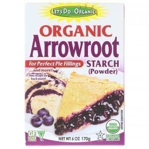 Arrowroot Starch, Edward & Sons, orgaaniline, Arrowroot tärklis, 170 g