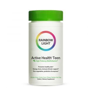 Teismeliste vitamiinid nahakompleksiga, aktiivse tervisega teismeline, vikerkaarevalgus, 90 tabletti