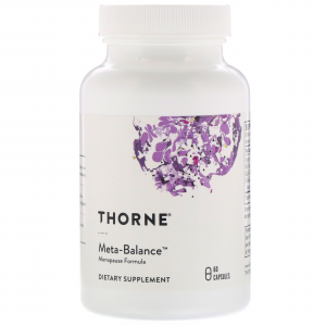 Menopausi abi, Meta-Balance, Thorne Research, 60 kapslit