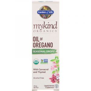 Oreganoõli, puneõli, eluaed, MyKind Organics, tilgad, 30 ml