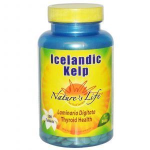 Islandi laminaaria, looduse elu, 500 tabletti