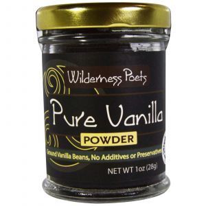 Молотые ванильные бобы, Pure Vanilla Powder, Wilderness Poets, 28 г
