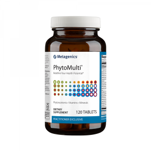 Мультивитамины и минералы, без железа, Phytomulti, Metagenics, 120 таблеток 