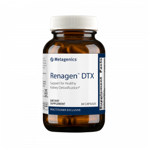Детоксикация почек, Renagen DTX, Metagenics, 60 капсул 