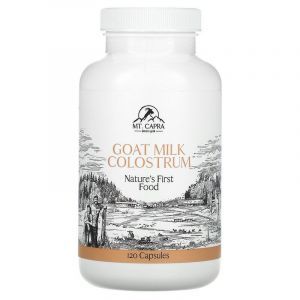 Молозиво из козьего молока, Goat Milk Colostrum, Mt. Capra, 120 капсул