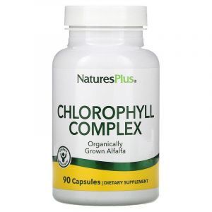 Хлорофилл, Chlorophyll, Nature's Plus, 90 капсул.