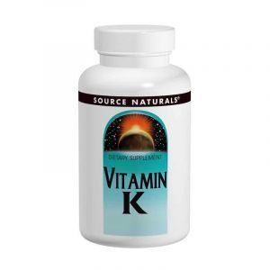 Витамин К, Source Naturals, 500 мкг, 200 таблеток (Default)