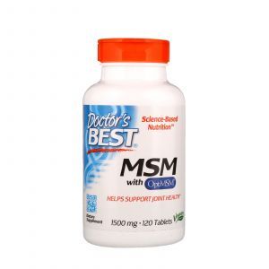 Метилсульфонилметан, МСМ, MSM, Doctor's Best, 1500 мг, 120 таблеток (Default)