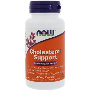 Нормальный холестерин (Cholesterol Support), Now Foods, 90 капсул (Default)