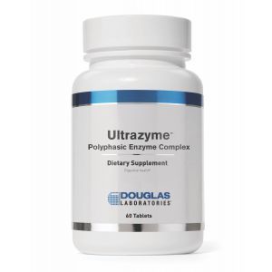 Ensüümikompleks, seedimist toetav, Ultrazyme, Douglas Laboratories, 60 tabletti