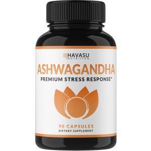 Ашвагандха, Ashwagandha, Havasu Nutrition, 90 капсул