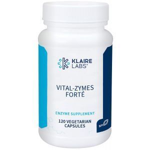 Энзимы, Vital-Zymes Forte, Klaire Labs, 120 капсул
