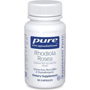 Родиола розовая, Rhodiola Rosea, Pure Encapsulations, 90 капсул
