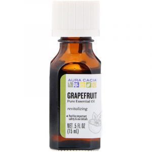 Эфирное масло грейпфрута (Essential Oil Grapefruit), Aura Cacia, 15 мл (Default)