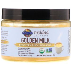 Золотое молоко смесь, Garden of Life, MyKind Organics, Golden Milk, Garden of Life, 105 г 
