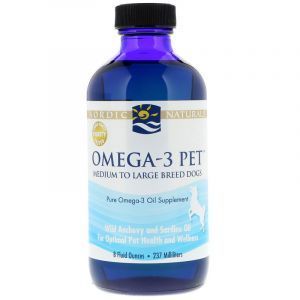 Омега-3 для собак, Omega-3 Pet, Nordic Naturals, 237 мл. (Default)