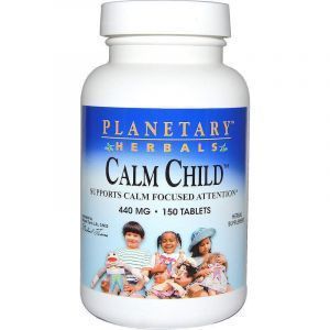 Успокаивающее средство для детей, Calm Child, Planetary Herbals, 440 мг, 150 таблеток