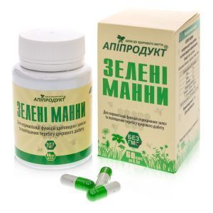 Roheline manna, roheline manna, Apiproduct, 60 tabletti.