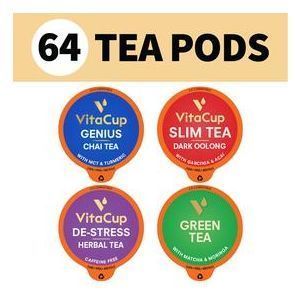 The Ultimate Tea Time Bundle Kaunad, VitaCup, 64 tk The Ultimate Tea Time Bundle Pods
