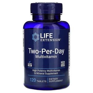 Мультивитамины, Two-Per-Day Multivitamin, Life Extension, 2 в день, 120 таблеток