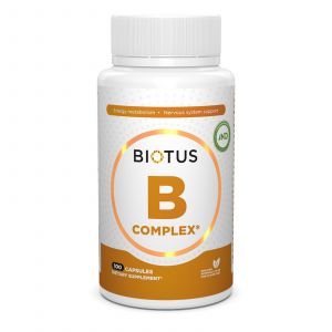 B-комплекс, B-complex, Biotus, 100 капсул 