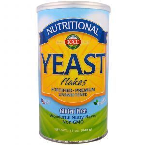 Дрожжи хлопьями, Yeast Flakes, KAL, 340 г