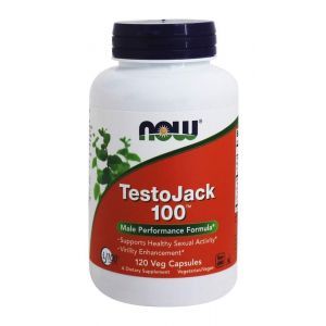 Репродуктивное здоровье мужчин, TestoJack 100, Now Foods, 120 кап