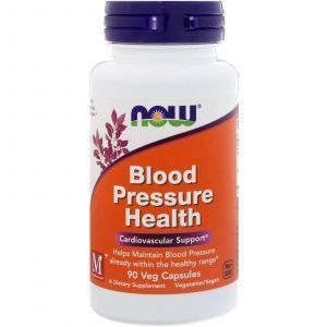 Нормализация давления, Blood Pressure, Now Foods, 90 кап