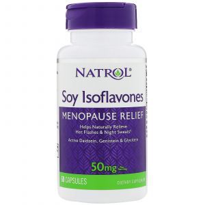 Соевые изофлавоны, Soy Isoflavones, Natrol, 60 капсу