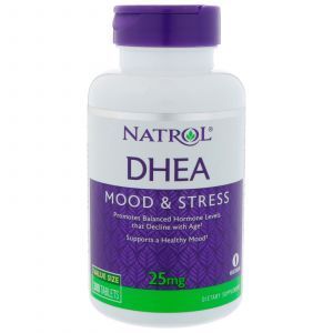 Дегидроэпиандростерон, DHEA, Natrol, 25 мг, 300 таблет