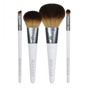 Набор кистей для макияжа на ходу, On The Go Style Brush Set, EcoTools, 4 штук