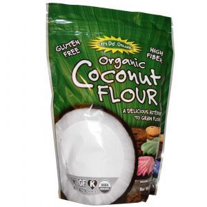 Кокосовая мука, Organic Coconut Flour, Edward & Sons, 454 г