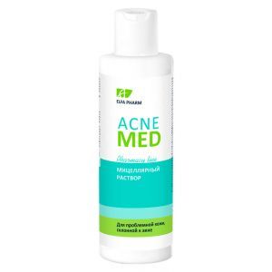 Мицеллярная жидкость для снятия макияжа для комбинированной и жирной кожи, NormAcne Preventi H2O Micellaire Water, Dermedic, 400 мл 