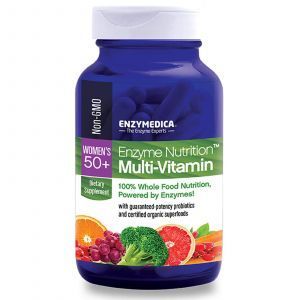 Ферменты и мульти-витамины для женщин 50+, Enzymedica, 120 кап. 