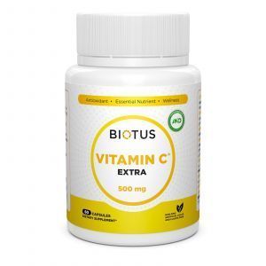 Vitamiin C ekstra, Extra C, Biotus, 500 mg, 60 kapslit