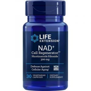 Никотинамид рибозид, NAD+ Cell Regenerator, Life Extension, 300 мг, 30 вегетарианских капсул