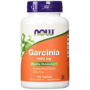 Гарциния (Garcinia), Now Foods, 1000 мг, 120 таблеток