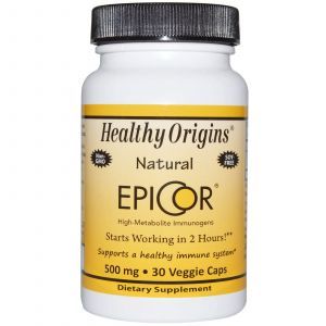 Эпикор, Healthy Origins, 500 мг, 30 капсул