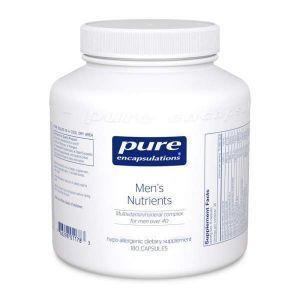 Поливитамины / минеральный комплекс для мужчин старше 40, Men's Nutrients, Pure Encapsulations, 180 капсул