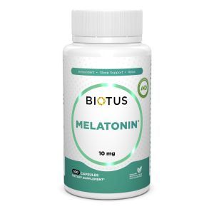 Melatoniin, Melatoniin, Biotus, 10 mg, 100 kapslit