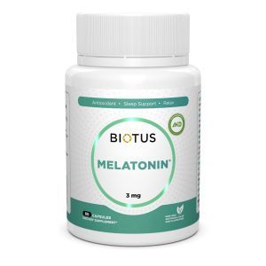 Melatoniin, Melatoniin, Biotus, 3 mg, 60 kapslit