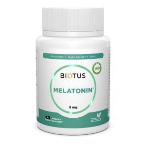Melatoniin, Melatoniin, Biotus, 5 mg, 60 kapslit