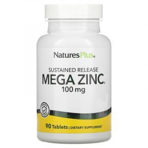 Мега Цинк, Nature's Plus, 100 мг, 90 таблеток