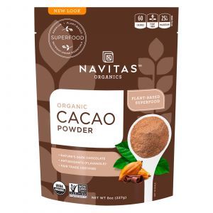 Какао порошок, Cacao Powder, Navitas Organics, органик, 227 г