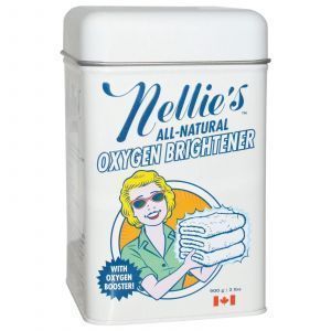 Отбеливающий порошок, (Oxygen Brightener, Powder),Nellie's All-Natural, 900 г