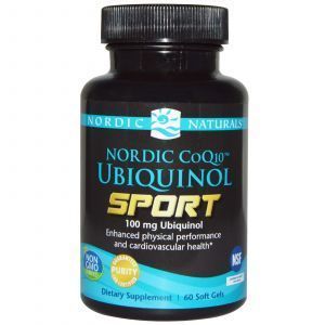 Ubiquinol Q10 sportlastele, Ubiquinol CoQ10, Nordic Naturals, 100 mg, 60 kapslit
