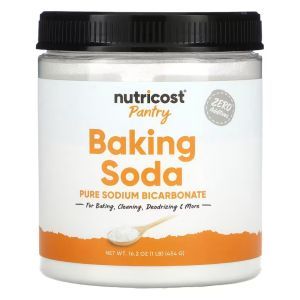 Пищевая сода, Baking Soda, Nutricost, Pantry, 454 г 